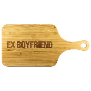 Wood Cutting Board With Handle - EX BOYFRIEND - FemTops